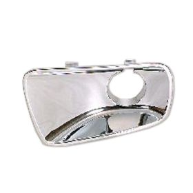 2006-2007 Saturn Vue Fog Lamp Bezel Driver Side W/Fog Lamp Hole Chrome W/O Red Line - OEM# 15851595 - GM2594102-3