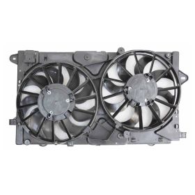2013-2018 Cadillac XTS Dual Radiator and Condenser Fan Assembly - GM3115281