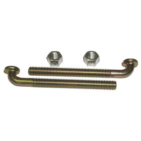1970-1974 Dodge Charger 4-piece Fuel Tank Strap J-bolt And Nut Set
