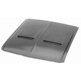 1967-1968 Ford Mustang Hood Panel Except Shelby With Turn Signal Holes