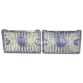 1970-1970 CHEVROLET NOVA Driver And Passenger Side Pair Of Clear Park Light Lenses - GMK401207070P