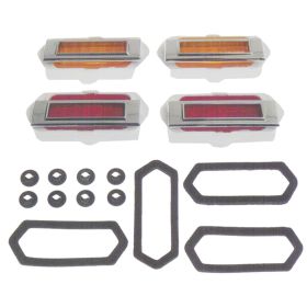 1969-1969 CHEVROLET CAMARO 8-Piece Marker Light Set - GMK402090569S