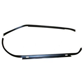 1968-1972 CHEVROLET CHEVELLE Trunk Lid Wstrip Gutter 2-Pc - GMK403271468S