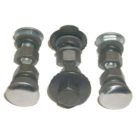 1970-1972 CHEVROLET EL CAMINO 28-Piece Correct Rear Bumper Bolt Kit For All Models Except Wagon - GMK4033801701S