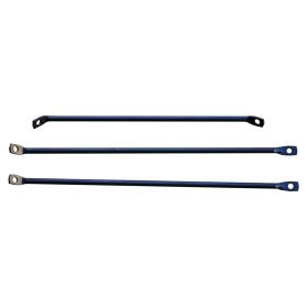 1955-1966 Chevrolet Pickup Chevy Fullsize C/k 3-piece Rear Stepside Fender Brace Set - Best Value ®