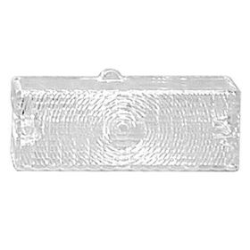 1969-1970 CHEVROLET SUBURBAN Driver Side Park Light Lens - GMK414307069L
