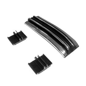 1969-1972 GMC PICKUP GMC FULLSIZE C/K Driver Side Upper Cab Corner Molding - GMK4143580693L