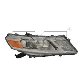 2013-2015 Honda Accord Crosstour Head Lamp Driver Side Halogen HQ - OEM# 33150TP6A21 - HO2502155-3