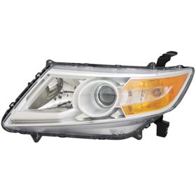 2011-2013 Honda Odyssey Head Lamp Passenger Side Halogen HQ - OEM# 33100TK8A01 - HO2503142-3
