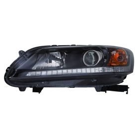 2013-2015 HONDA ACCORD SEDAN Passenger Side Halogen Headlight Assembly - HO2503151 OEM# 33100T2AA01