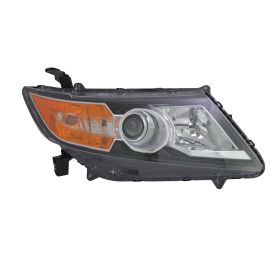 2014-2017 Honda Odyssey Head Lamp Passenger Side Halogen HQ - OEM# 33100TK8A02 - HO2503154-3