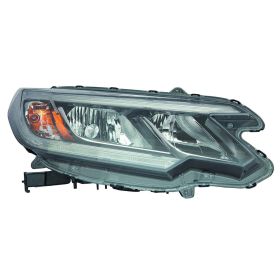 2015-2016 Honda CRV Head Lamp Passenger Side Halogen W/Led Doorl Ex/Ex-L HQ - OEM# 33100T1WA31 - HO2503161-3