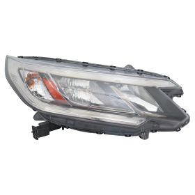 2015-2016 Honda CRV Head Lamp Passenger Side Halogen W/O Led Doorl Lx  HQ - OEM# 33100T1WA11 - HO2503162-3