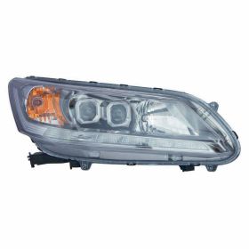 2014-2015 Honda Accord Hybrid Head Lamp Passenger Side Led Plug-In HQ - OEM# 33100T3VA51 - HO2503164-3