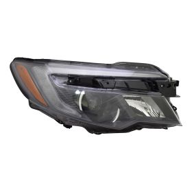 2016-2020 Honda Pilot Head Lamp Passenger Side Halogen W/Led Doorl/Auto On/Off HQ - OEM# 33100TG7A12 - HO2503167-3