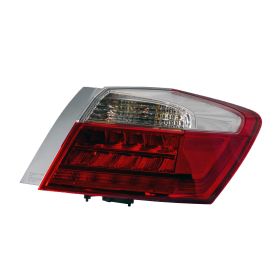 Honda Accord Sedan 2013-2015 Passenger Side Outer Led Tail Light Assembly - HO2805103 OEM# 33500T2AA12