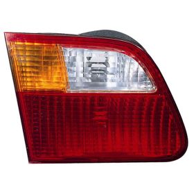 Honda Civic Sedan 1999-2000 Driver Side Inner Tail Light Lens And Housing - HO2818115 OEM# 34156S04A51