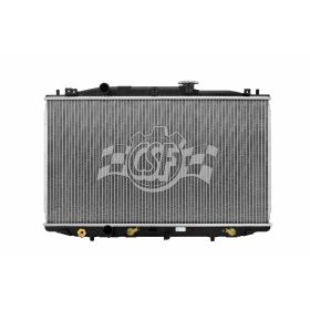 2005-2007 Honda Accord- Coupe (Except Hybrid) Radiator- Valeo- 4 Cyl- Small Sensor Hole -(Bracket Holes-Lower=Oval / Top = Round) - HO3010206-2