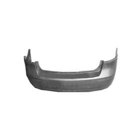 2009-2010 Hyundai Sonata Bumper Rear 2.4L Single Exhaust W/Moulding Primed - OEM# 866100A800 - HY1100166-3