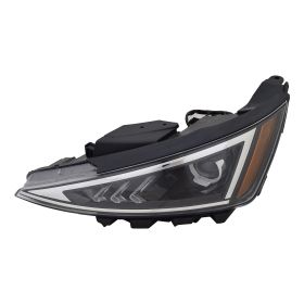 Hyundai Elantra Sedan 2019 Driver Side Halogen Headlight Assembly - HY2502239