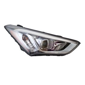 2013-2016 Hyundai Santa Fe Sport Head Lamp Passenger Side Hid Black Bezel HQ - OEM# 921024Z100 - HY2503179-3