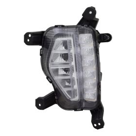 2017-2018 Hyundai Santa Fe Xl Driver Side Led Fog Light Assembly - Best Value ®