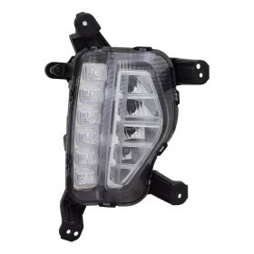 Hyundai Santa Fe Xl 2017-2018 Passenger Side Led Fog Light Assembly - HY2593165 OEM# 92202B8610