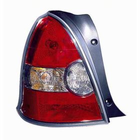 Hyundai Accent Hatchback 2008-2011 Driver Side Tail Light Assembly - HY2800142 OEM# 924011E211