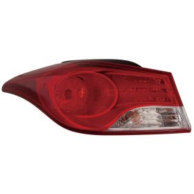 2011-2013 Hyundai Elantra Sedan Tail Lamp Driver Side Usa Built HQ - OEM# 924013Y000 - HY2804119-3