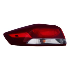 2017-2018 Hyundai Elantra Sedan Tail Lamp Driver Side Bulb Type Usa Built HQ - OEM# 92401F3000 - HY2804140-3
