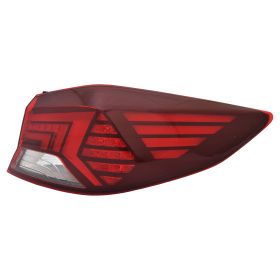 2019-2020 HYUNDAI ELANTRA SEDAN Passenger Side Led Outer Tail Light Assembly - HY2805165 OEM# 92402F2610