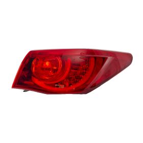 Infiniti Q50 Sedan 2014-2015 Passenger Side Outer Tail Light Assembly - IN2805101