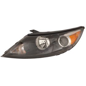 2011-2012 Kia Sportage Head Lamp Driver Side Halogen HQ - OEM# 921013W050 - KI2502148-3