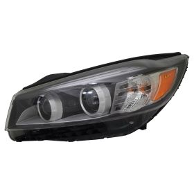 2016-2018 Kia Sorento Head Lamp Driver Side W/Led W/O Led ACcent Light HQ - OEM# 92101C6000 - KI2502185-3