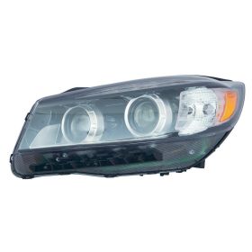 2016-2018 Kia Sorento Head Lamp Driver Side Halogen W/Led ACcent Light HQ - OEM# 92101C6010 - KI2502186-3