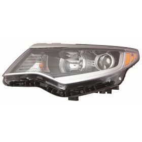 2016-2018 Kia Optima  Head Lamp Driver Side Halogen Projector Type 1 HQ - OEM# 92101D5000 - KI2502196-3