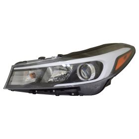 2017-2018 Kia Forte Head Lamp Driver Side Halogen W/O Led HQ - OEM# 92101B0700 - KI2502201-3