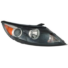 2011-2012 Kia Sportage Head Lamp Passenger Side Halogen HQ - OEM# 921023W050 - KI2503148-3