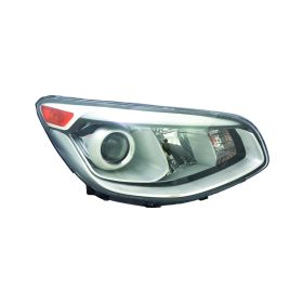 2014-2016 Kia Soul Head Lamp Passenger Side Halogen Projection Type W/O Auto HQ - OEM# 92102B2050 - KI2503168-3
