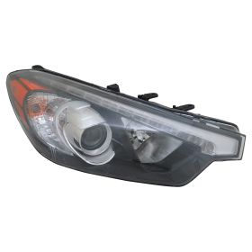 KIA Forte 2014-2015 Passenger Side Halogen Headlamp Assembly - KI2503171 OEM# 92102A7210