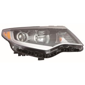 2016-2018 Kia Optima  Head Lamp Passenger Side Halogen Projector Type 1 HQ - OEM# 92102D5000 - KI2503196-3