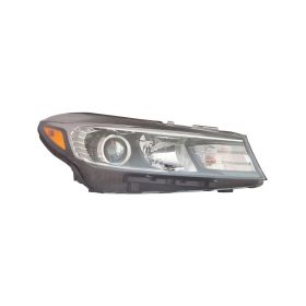 2017-2018 Kia Forte Passenger Side Halogen Headlight Assembly - Capa Certified ® - KI2503207C-2