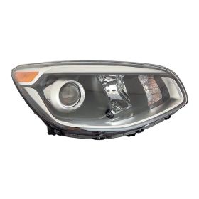 2017-2019 Kia Soul Head Lamp Passenger Side Halogen Projector Type W/Led ACcent W/O Leveling HQ - OEM# 92102B2750 - KI2503223-3