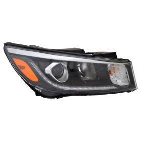 2019-2021 KIA SEDONA Passenger Side Halogen Headlight Assembly - KI2503233 OEM# 92102A9650