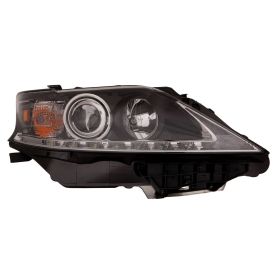 2013-2015 Lexus Rx350 Head Lamp Passenger Side Halogen Can Built Black Trim HQ - OEM# 811100E150 - LX2503156-3
