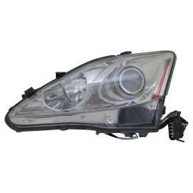 2009-2010 Lexus Is250 Sedan Head Lamp Driver Side Halogen W/O Auto Leveling HQ - OEM# 8117053400 - LX2518125-3
