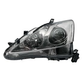 Lexus Is250c Convertible 2010-2015 Driver Side Halogen Headlight Lens And Housing - LX2518162OEM