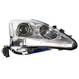 2009-2010 Lexus Is250 Sedan Head Lamp Passenger Side Hid W/Afs Adaptive HQ - OEM# 8114053390 - LX2519124-3