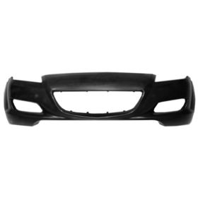 2004-2008 Mazda Rx8 Bumper Front W/O H/Lp Wash Hole Primed - OEM# F1Y15003XABB - MA1000192-3