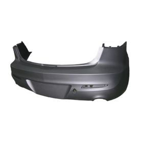 2010-2013 Mazda Mazda 3 Bumper Rear Primed 2.5L Sedan Dual Exhaust - OEM# BBN250221KBB - MA1100200-3